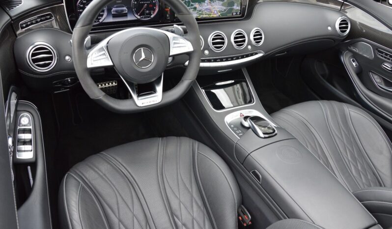 2016 Mercedes-Benz S 63 AMG Cabrio 4Matic 7G-MCT full