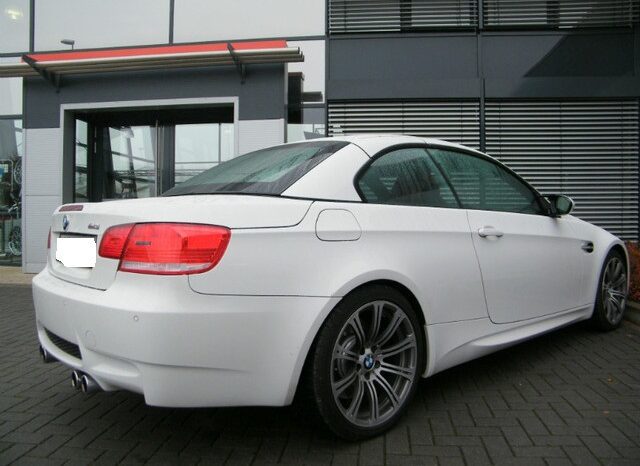 2009 BMW M3 Cabrio DKG *M-DRIVE*DRIVELOGIC full