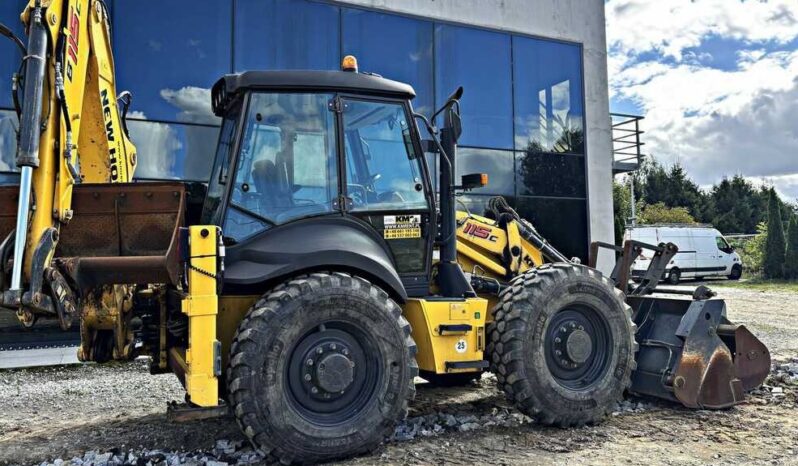 2017 New Holland Starrer Baggerlader B 115 C full