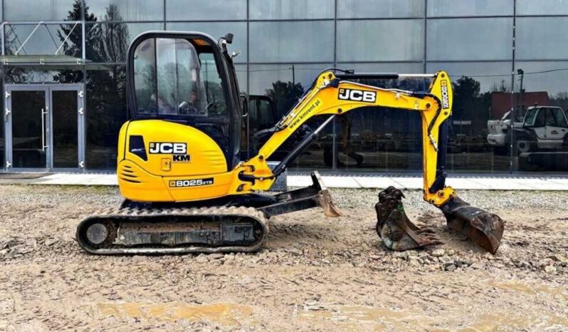 2018 JCB Minibagger 8025 full