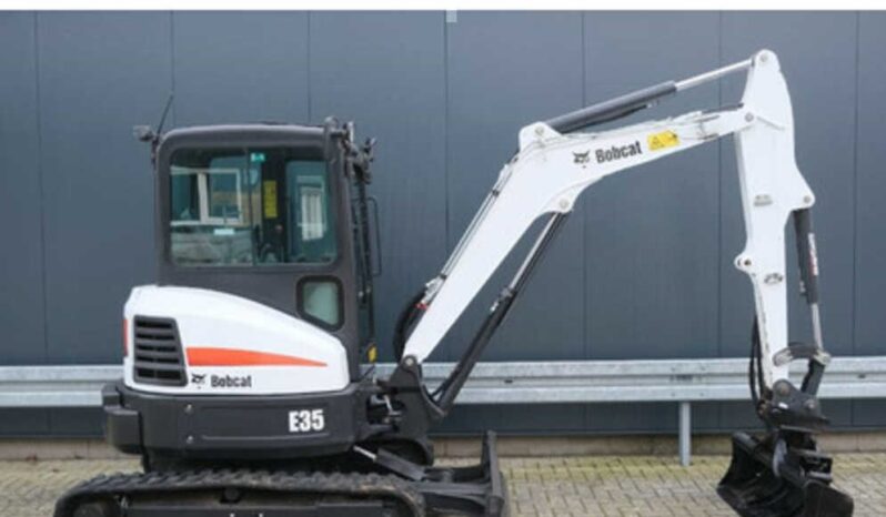 2018 Bobcat Minibagger E35 full