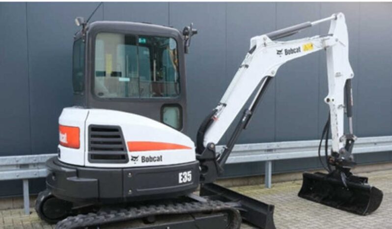 2018 Bobcat Minibagger E35 full