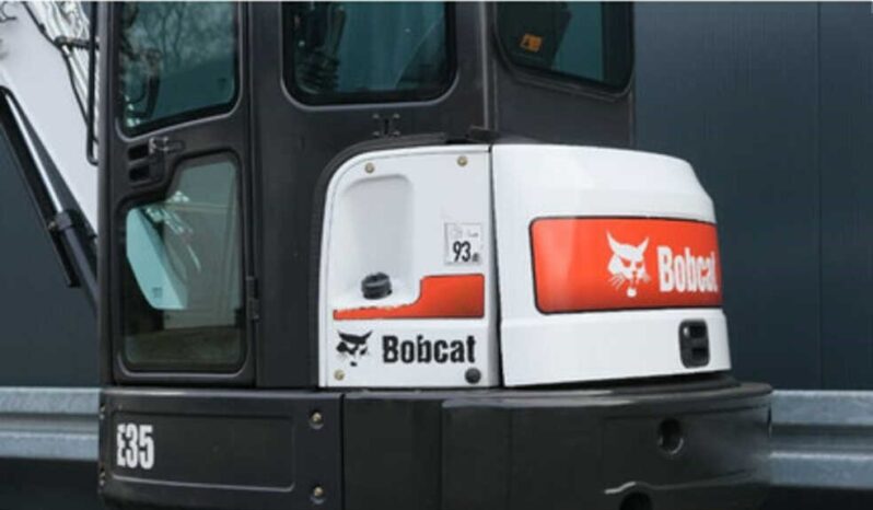 2018 Bobcat Minibagger E35 full