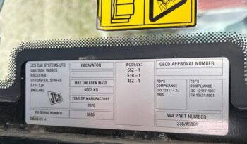 2020 JCB 55Z-1 T4 full
